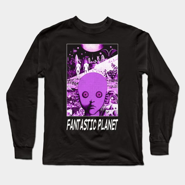 Planet Cult Classic Merchandise Long Sleeve T-Shirt by TheBlingGroupArt